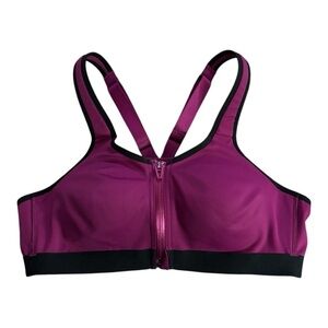 Victoria’s Secret On Point Front Close Magenta Knock Out Sports Bra-34B